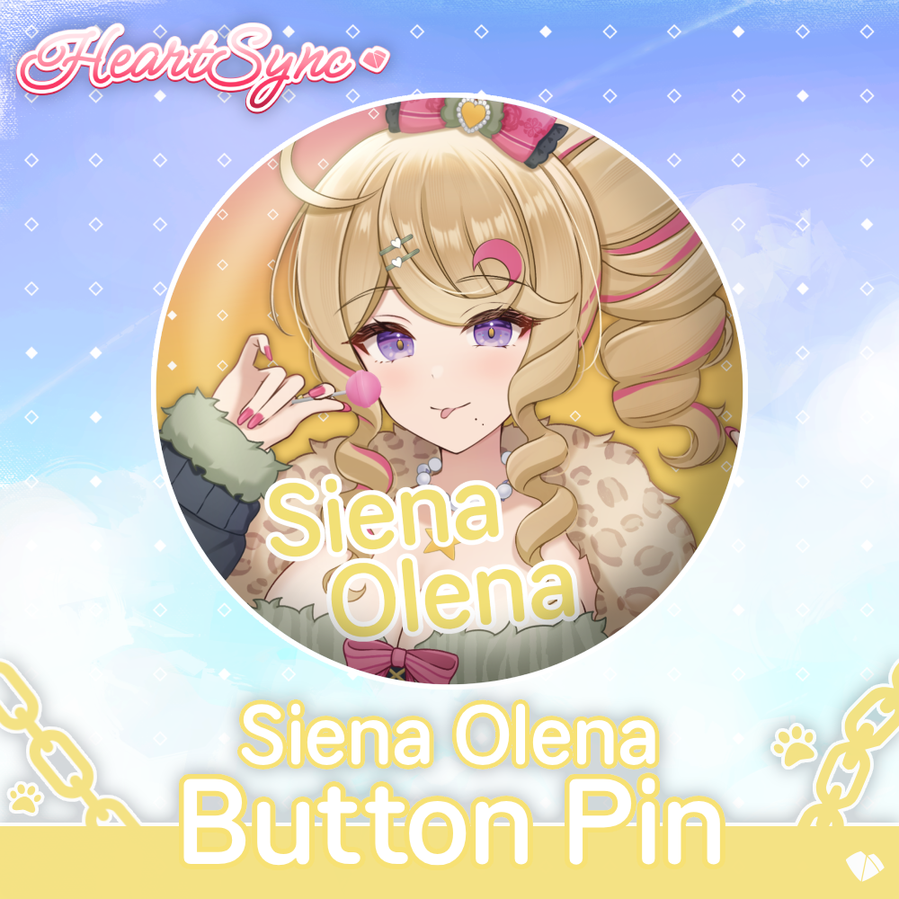 Siena Olena Debut - Button Pin