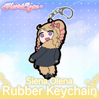 Siena Olena Debut - Rubber Keychain