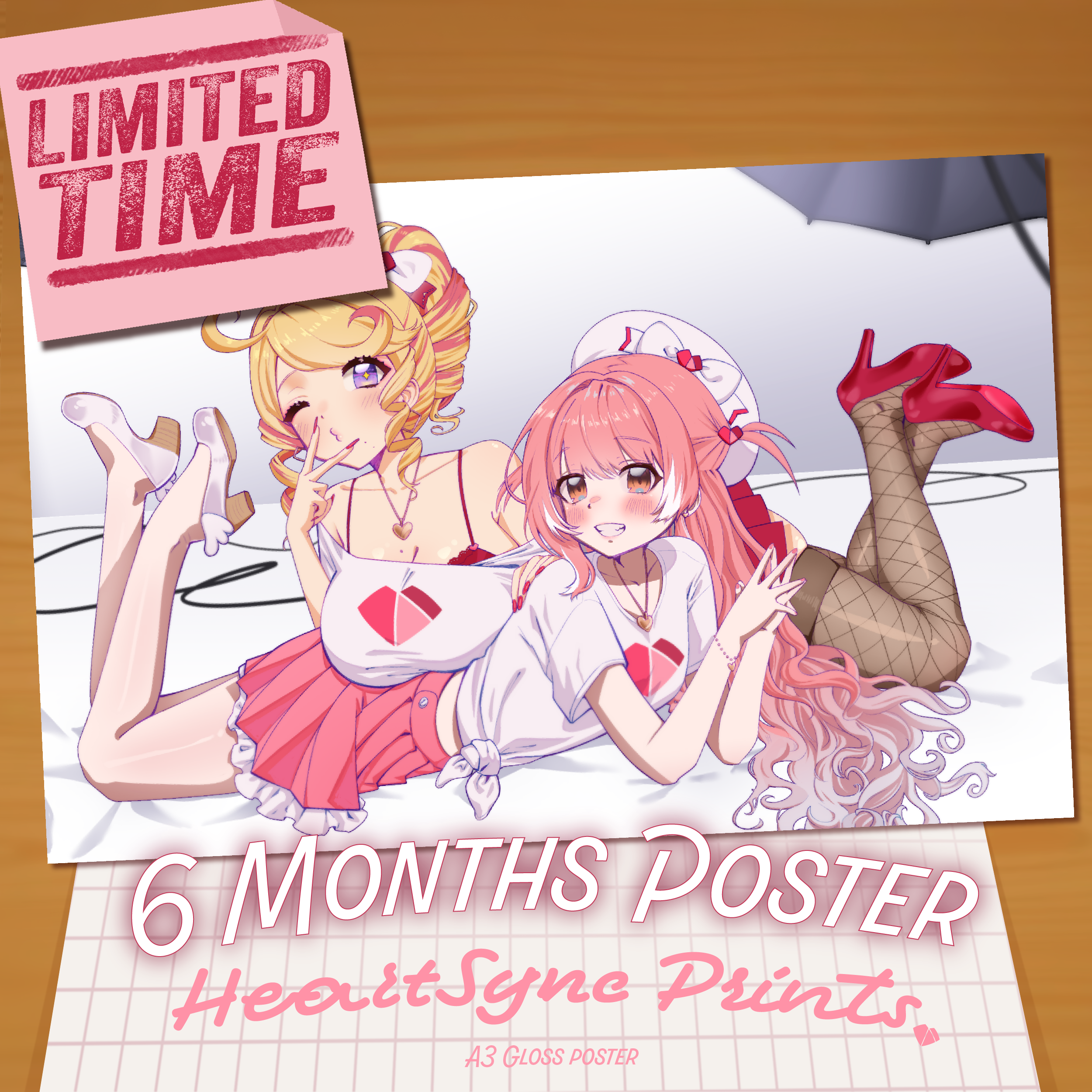 LOCKET 6 Months A3 Poster
