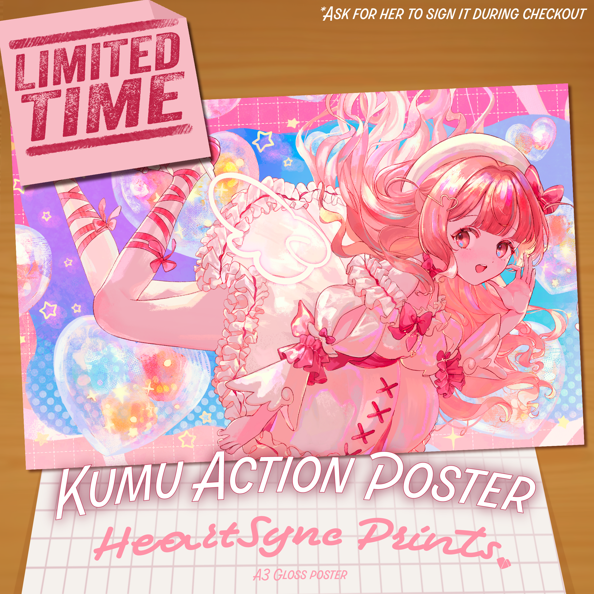 Kumu Cotton Action Poster [PRE-ORDER]