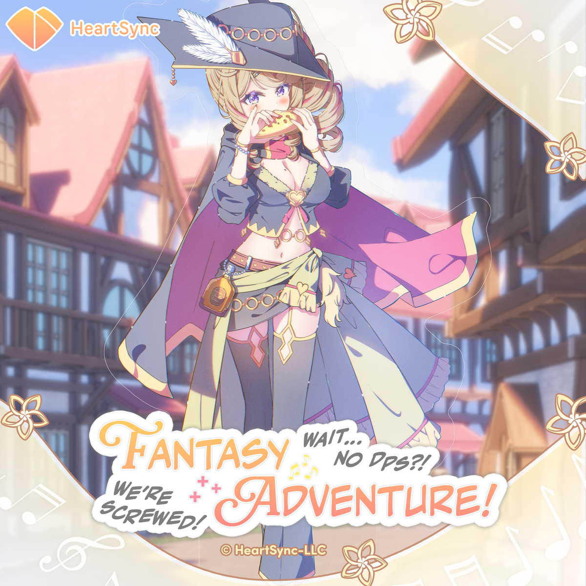 𝐹𝒶𝓃𝓉𝒶𝓈𝓎 𝒜𝒹𝓋𝑒𝓃𝓉𝓊𝓇𝑒: Wait, No DPS?! We’re Screwed! Bard Siena Double Sided Acrylic Standee [PRE-ORDER]