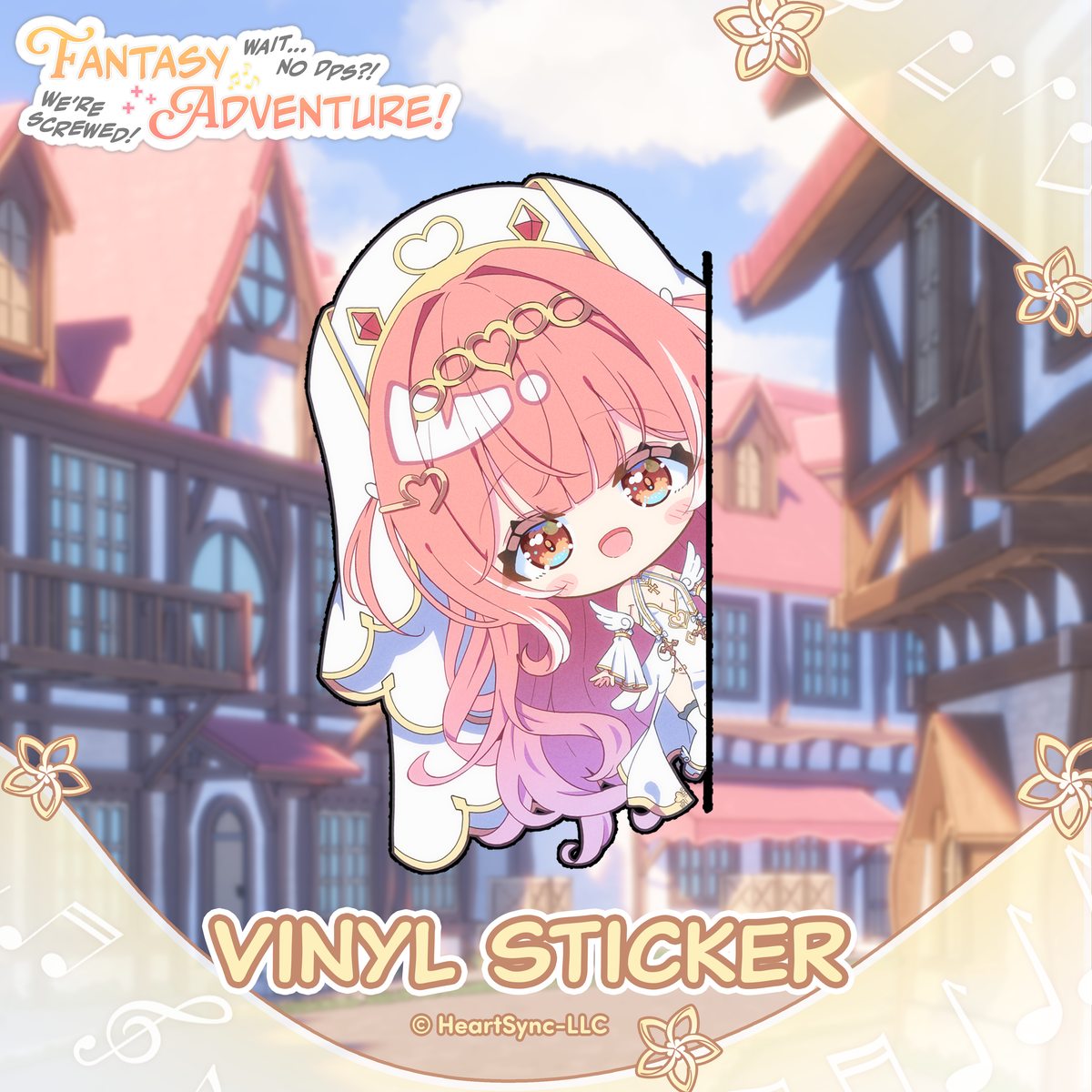𝐹𝒶𝓃𝓉𝒶𝓈𝓎 𝒜𝒹𝓋𝑒𝓃𝓉𝓊𝓇𝑒: Wait, No DPS?! We’re Screwed! Saint Kumu Strategic Stealth Espionage Vinyl Sticker [PRE-ORDER]