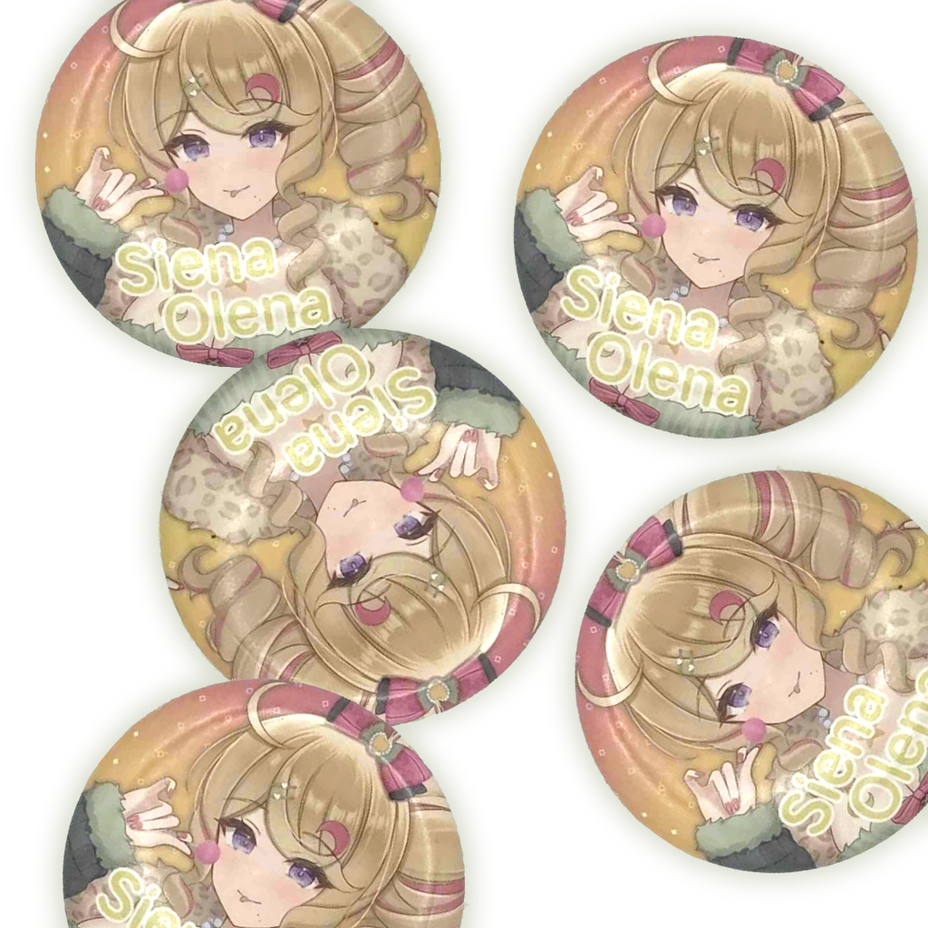 Siena Olena Debut - Button Pin ITA bag SET
