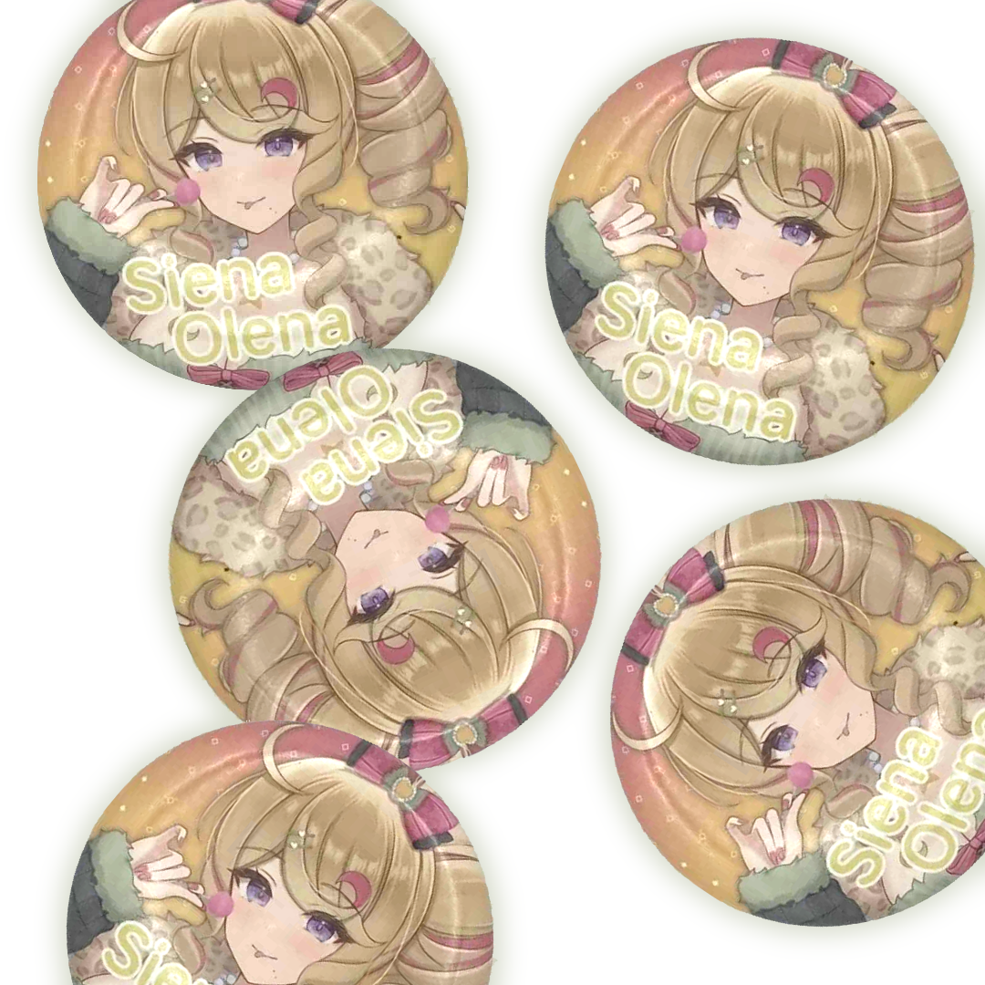 Siena Olena Debut - Button Pin ITA bag SET